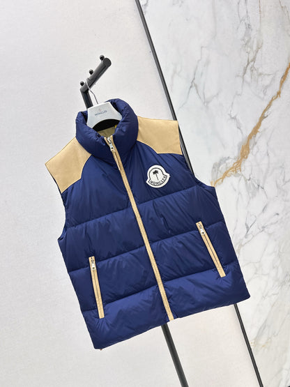 Mon 25 Splicing method: Down vest jacket