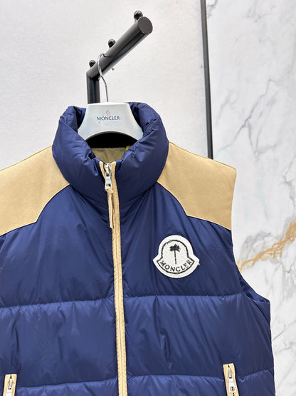 Mon 25 Splicing method: Down vest jacket