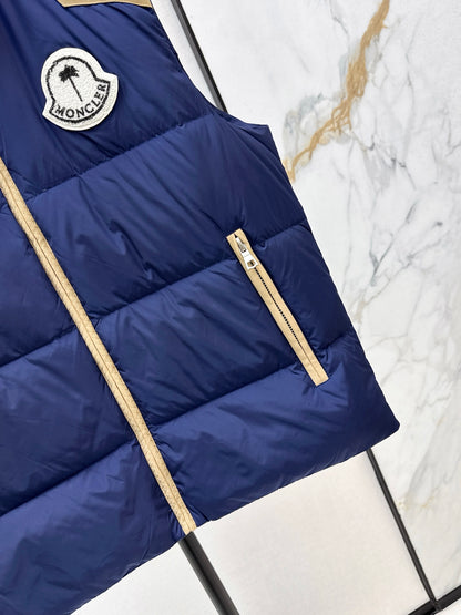 Mon 25 Splicing method: Down vest jacket
