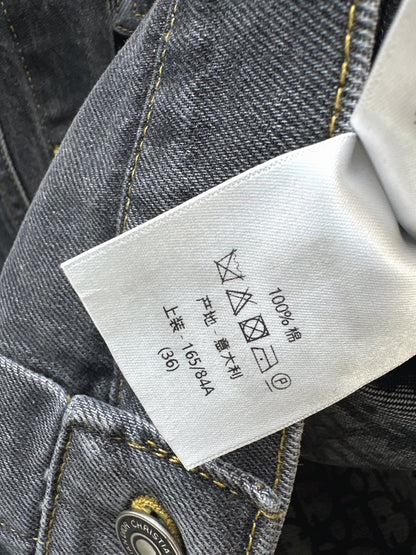 Di 25 Plush hooded denim jacket with lining(BLUE/GRAY)