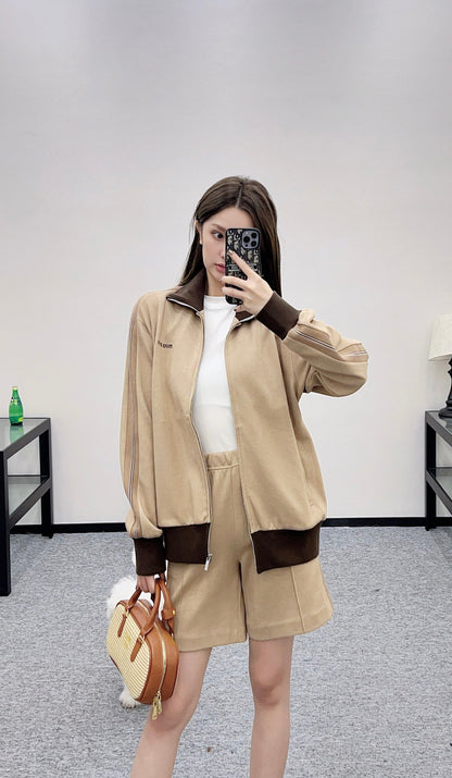 Mi 25 Jacket and shorts pure cotton suit