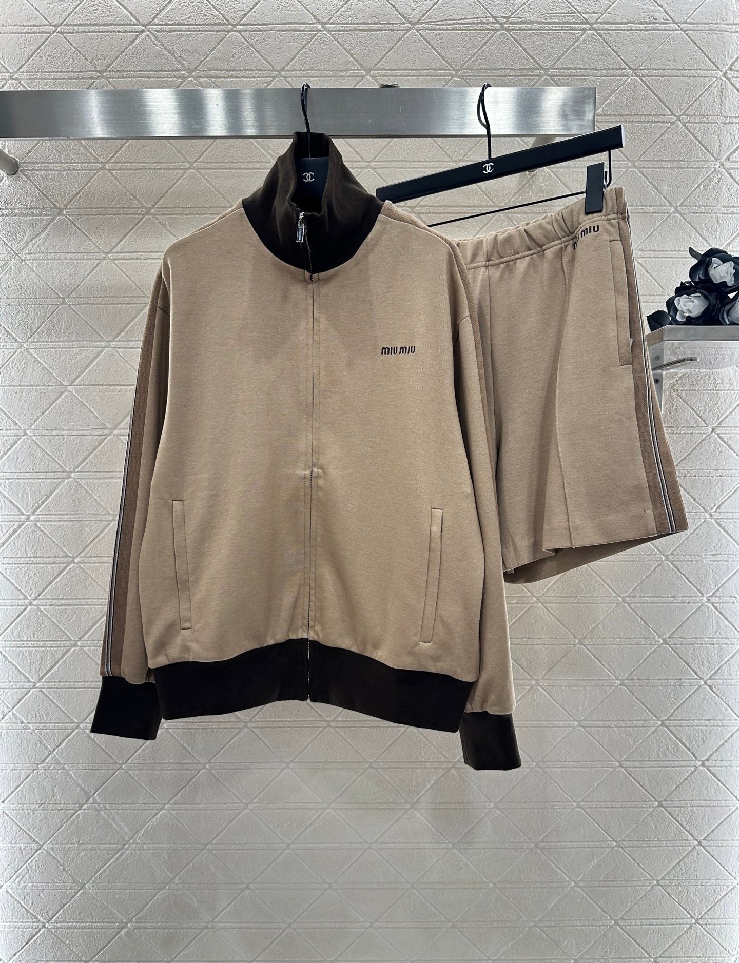 Mi 25 Jacket and shorts pure cotton suit
