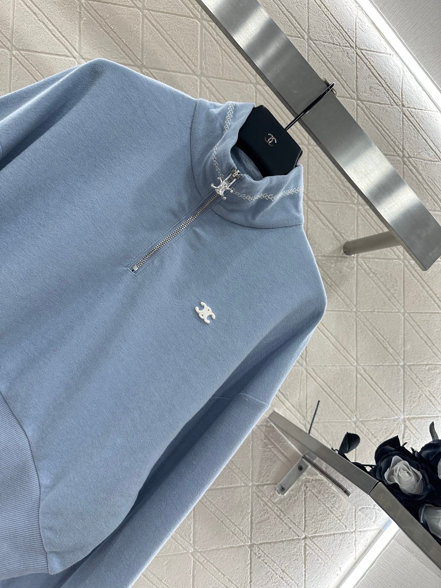Ce 25 Half-open sweatshirt and trousers set