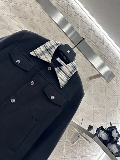 Di 25 Check lapel jacket