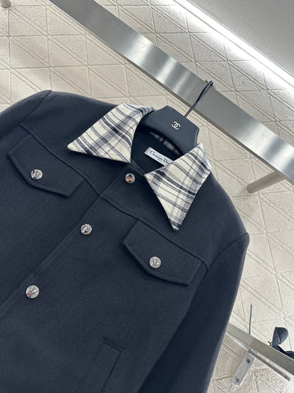 Di 25 Check lapel jacket