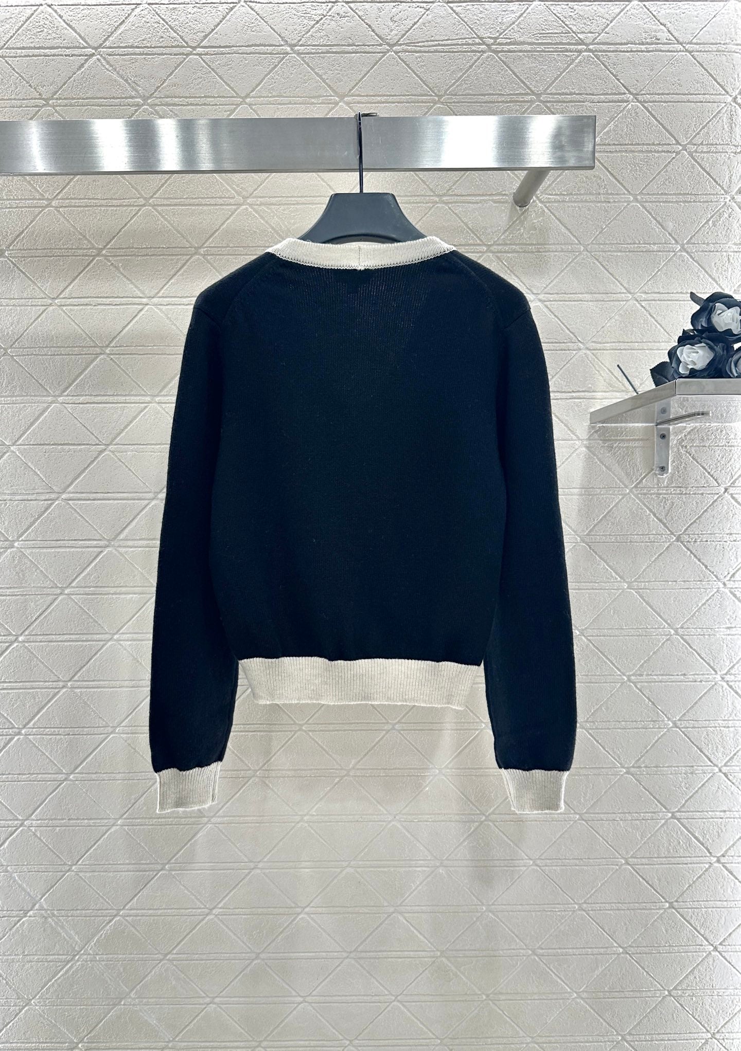 C 25 Pocket Knit Cashmere Cardigan