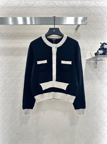 C 25 Pocket Knit Cashmere Sweater