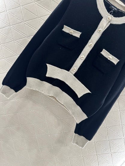 C 25 Pocket Knit Cashmere Sweater