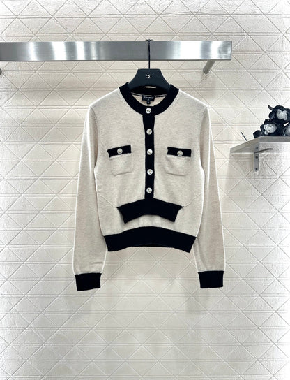 C 25 Pocket Knit Cashmere Sweater