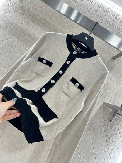 C 25 Pocket Knit Cashmere Sweater