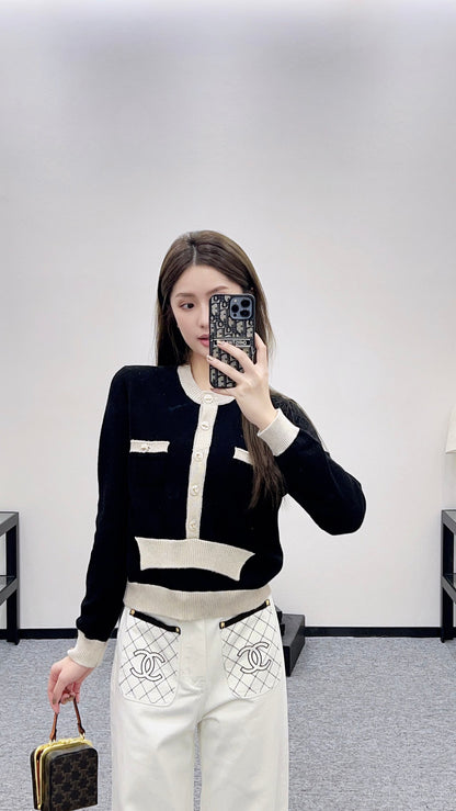 C 25 Pocket Knit Cashmere Sweater