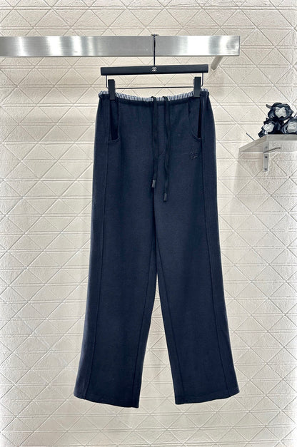 Mi 25 drawstring wide-leg trousers