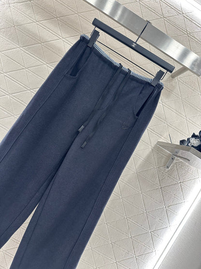 Mi 25 drawstring wide-leg trousers