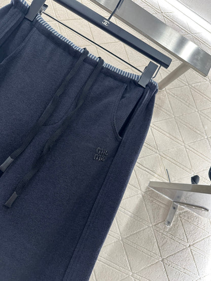 Mi 25 drawstring wide-leg trousers