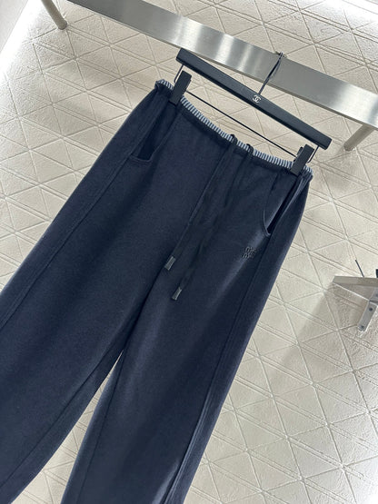 Mi 25 drawstring wide-leg trousers