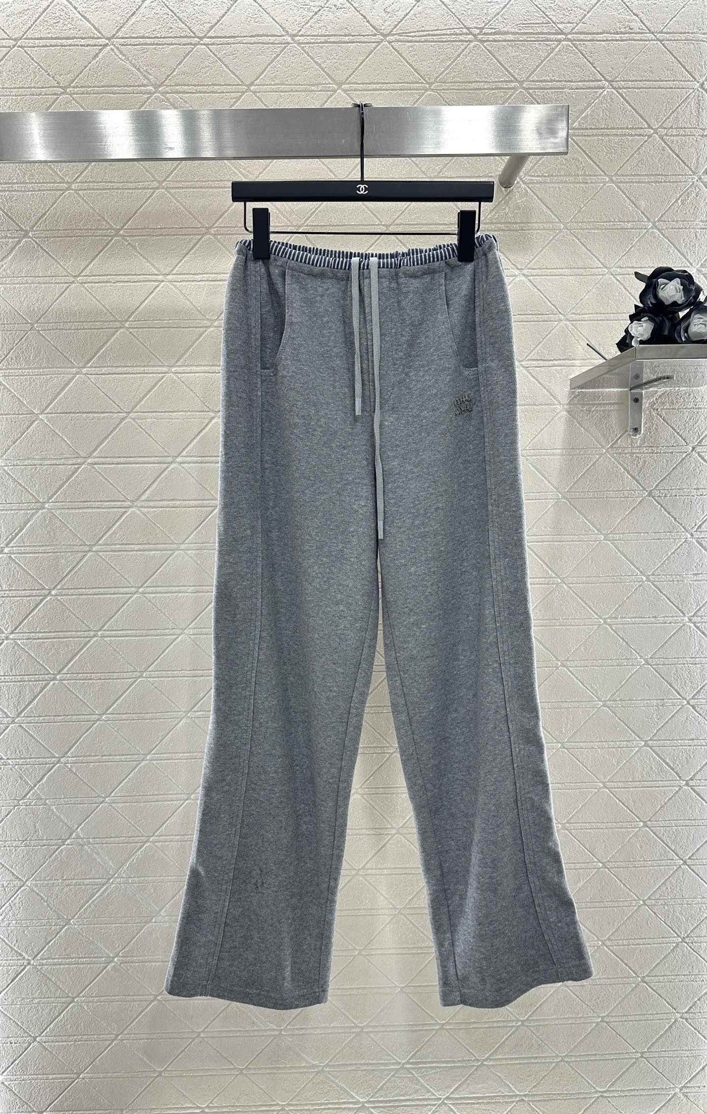 Mi 25 drawstring wide-leg trousers