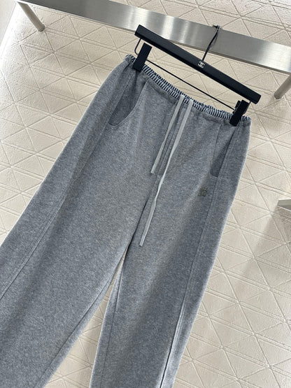 Mi 25 drawstring wide-leg trousers