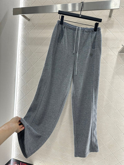 Mi 25 drawstring wide-leg trousers