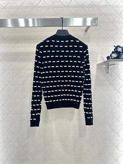 C 25 Bow Knitted Wool sweater
