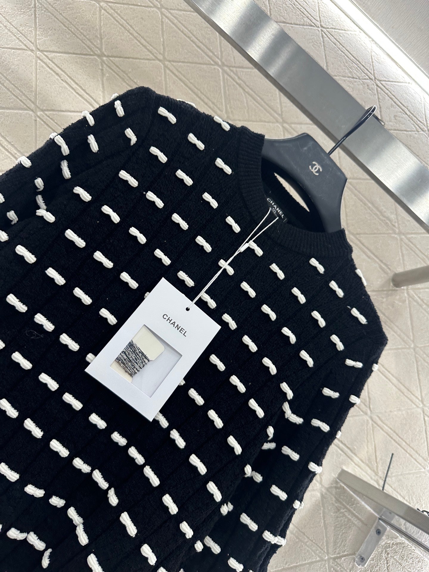 C 25 Bow Knitted Wool sweater
