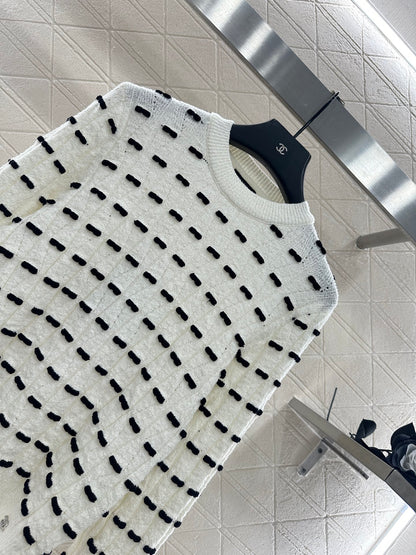 C 25 Bow Knitted Wool sweater