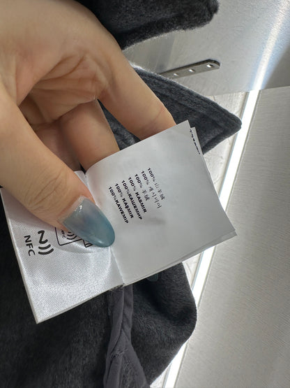Pra 25 mid-length wool coat