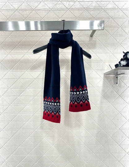 Mi 25 Scarf + Crochet Cardigan Two-Piece Set