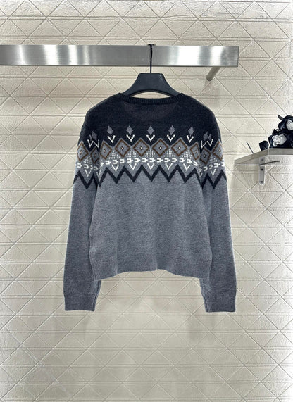 Mi 25 Scarf + Crochet Cardigan Two-Piece Set
